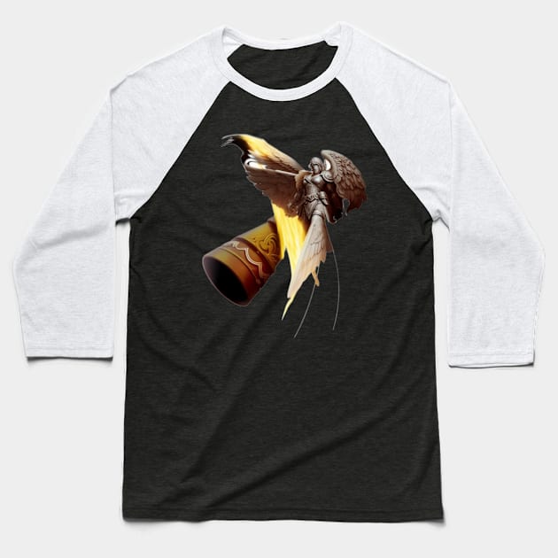 warrior Baseball T-Shirt by Yesman Design